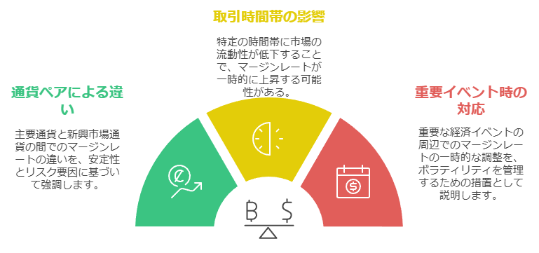 取引所ごとの証拠金率の違いと注意点