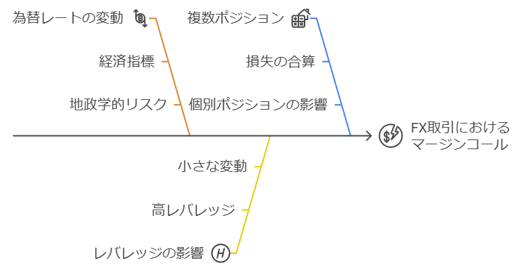 FX取引におけるマージンコールの原因